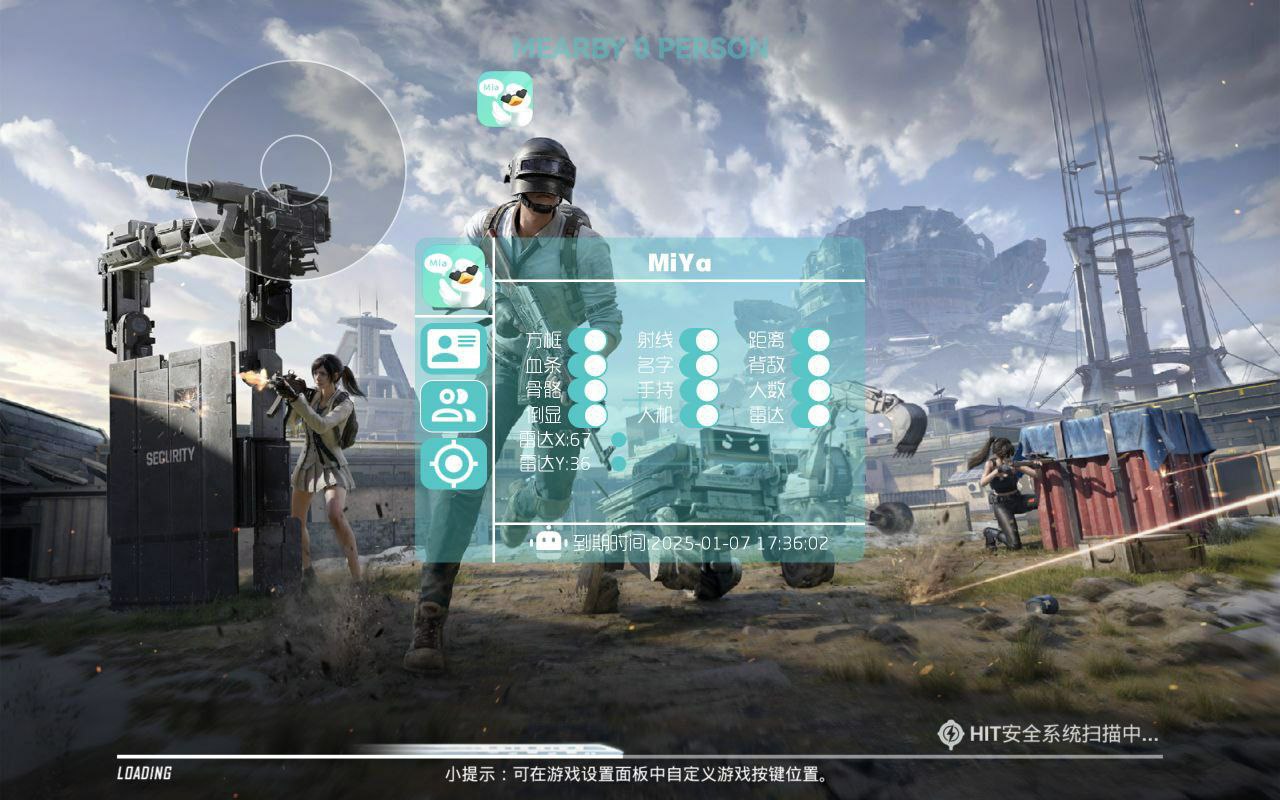 和平精英《向日葵》外挂